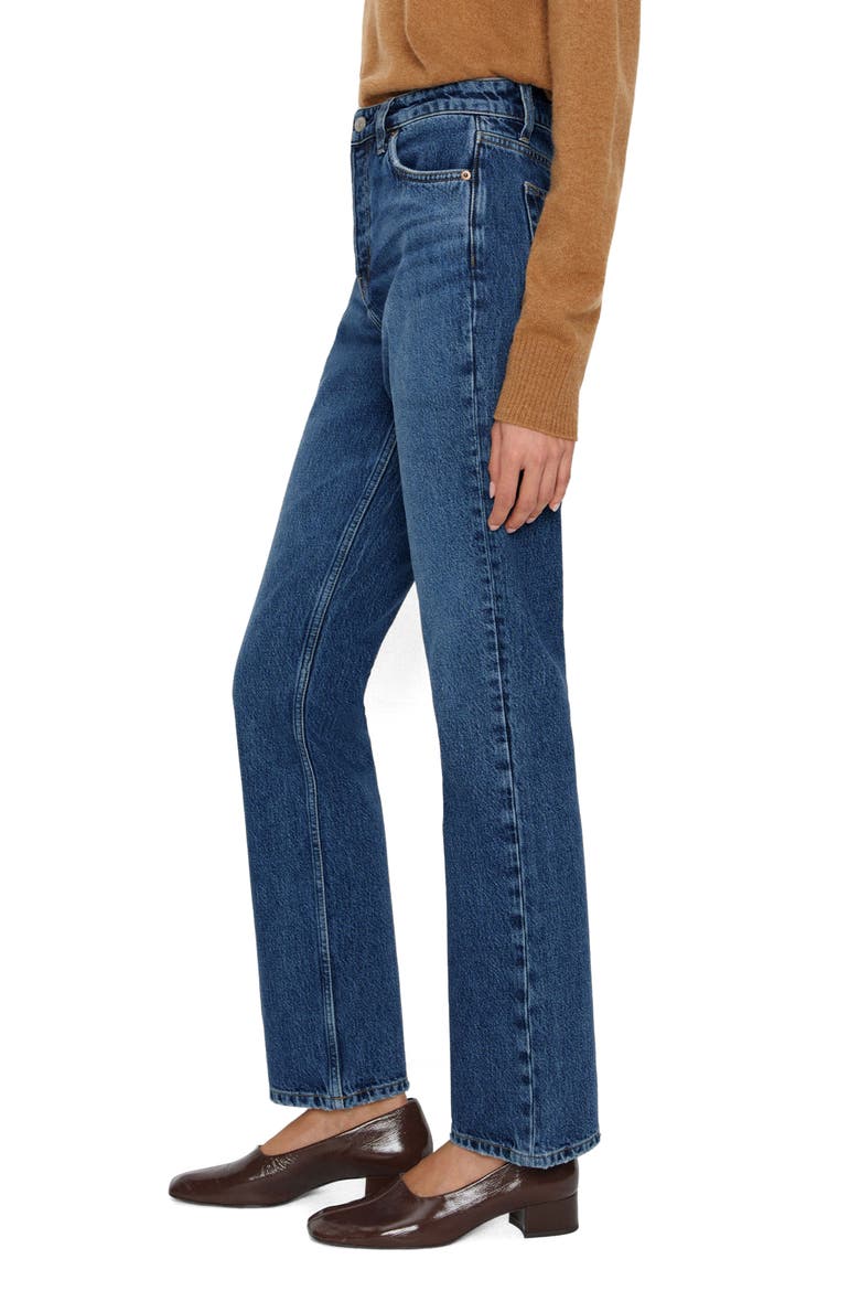 Cynthia High Waist Straight Leg Jeans, Alternate, color, MAGGIORE