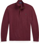 Polo Ralph Lauren Cotton Blend Quarter Zip Pullover