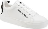KARL LAGERFELD PARIS Canta Faux Leather Sneaker