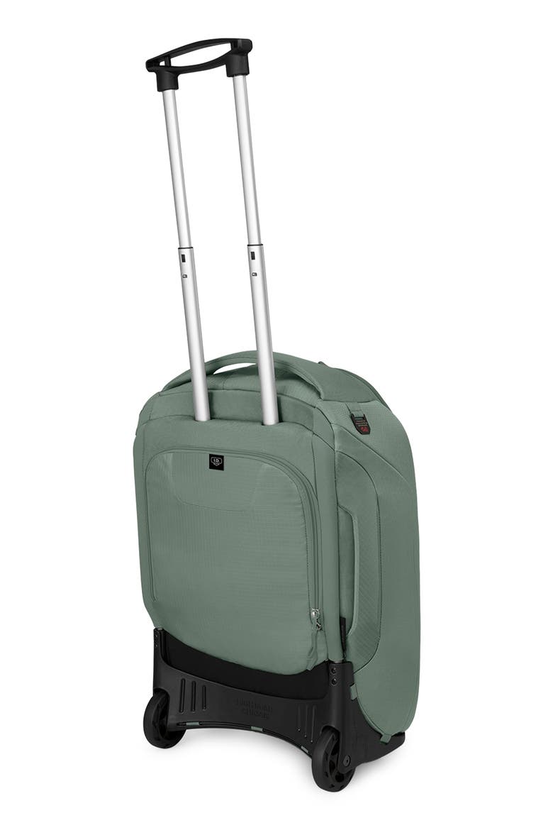 Sojourn 22-Inch 45-Liter Shuttle Wheeled Recycled Nylon Duffle Bag, Alternate, color, KOSERET GREEN