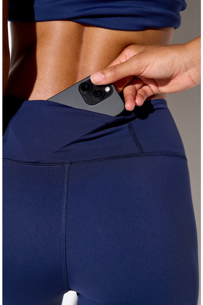 Skye High Waist 7/8 Leggings, Alternate, color, INDIGO
