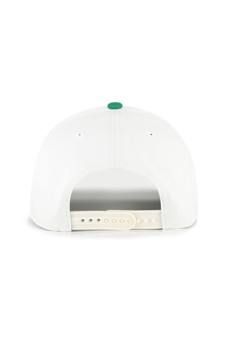 Men's '47  White Philadelphia Eagles Contemporary Two-Tone Hitch Adjustable Hat, Alternate, color, White
