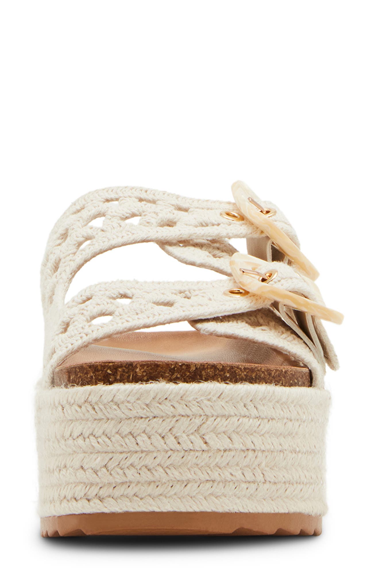 Madden Girl <p>Bali Slide Sandal (Women) </p>, Alternate, color, Off White