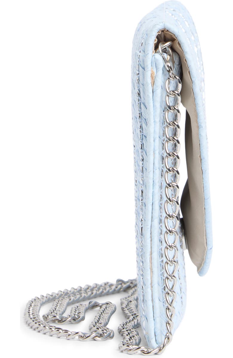 Collection XIIX Straw Clutch, Alternate, color, Light Blue