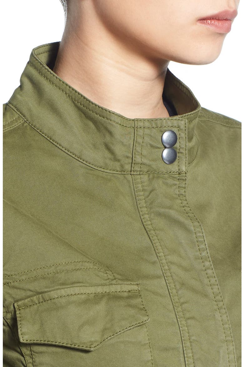 'Expedition' Shrunken Jacket, Alternate, color, OLIVE DARK