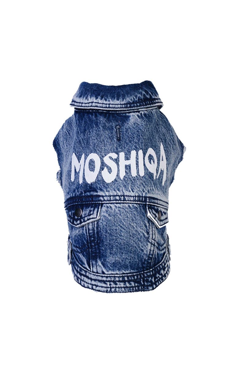 Moshiqa Denim Dog, Alternate, color, Blue