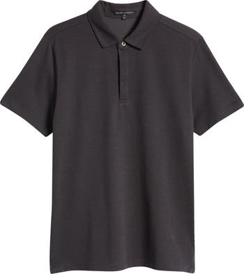 Robert Barakett Creston Micropattern Jacquard Polo | Nordstrom
