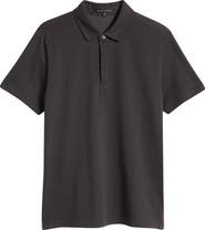 Robert Barakett Creston Micropattern Jacquard Polo