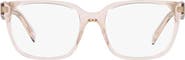 Prada 52mm Rectangular Optical Glasses