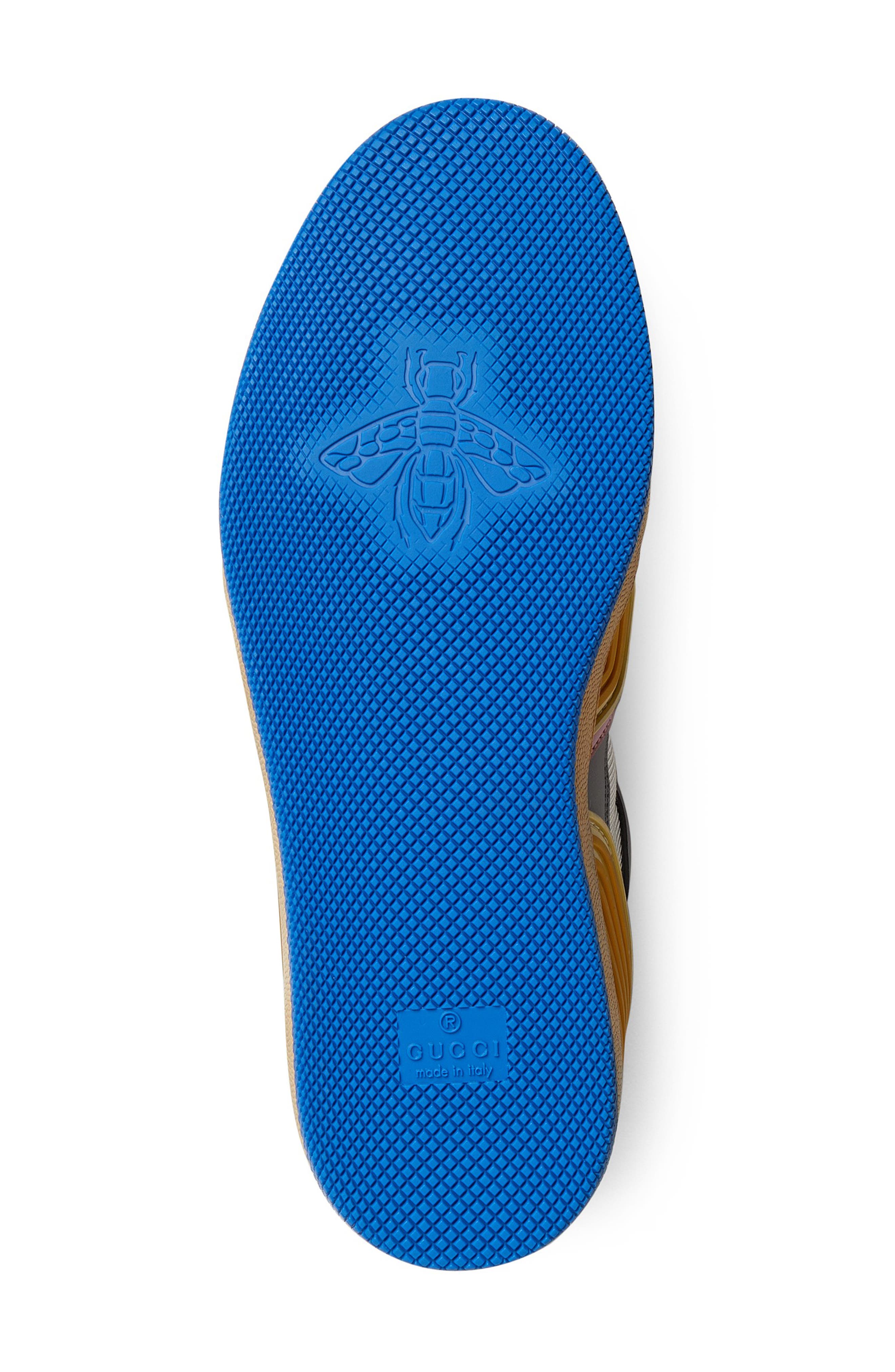 Gucci Basket Low Top Sneaker, Alternate, color, White