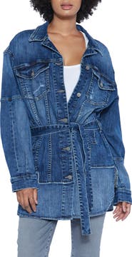 Wash Lab Denim Judo Belted Denim Jacket