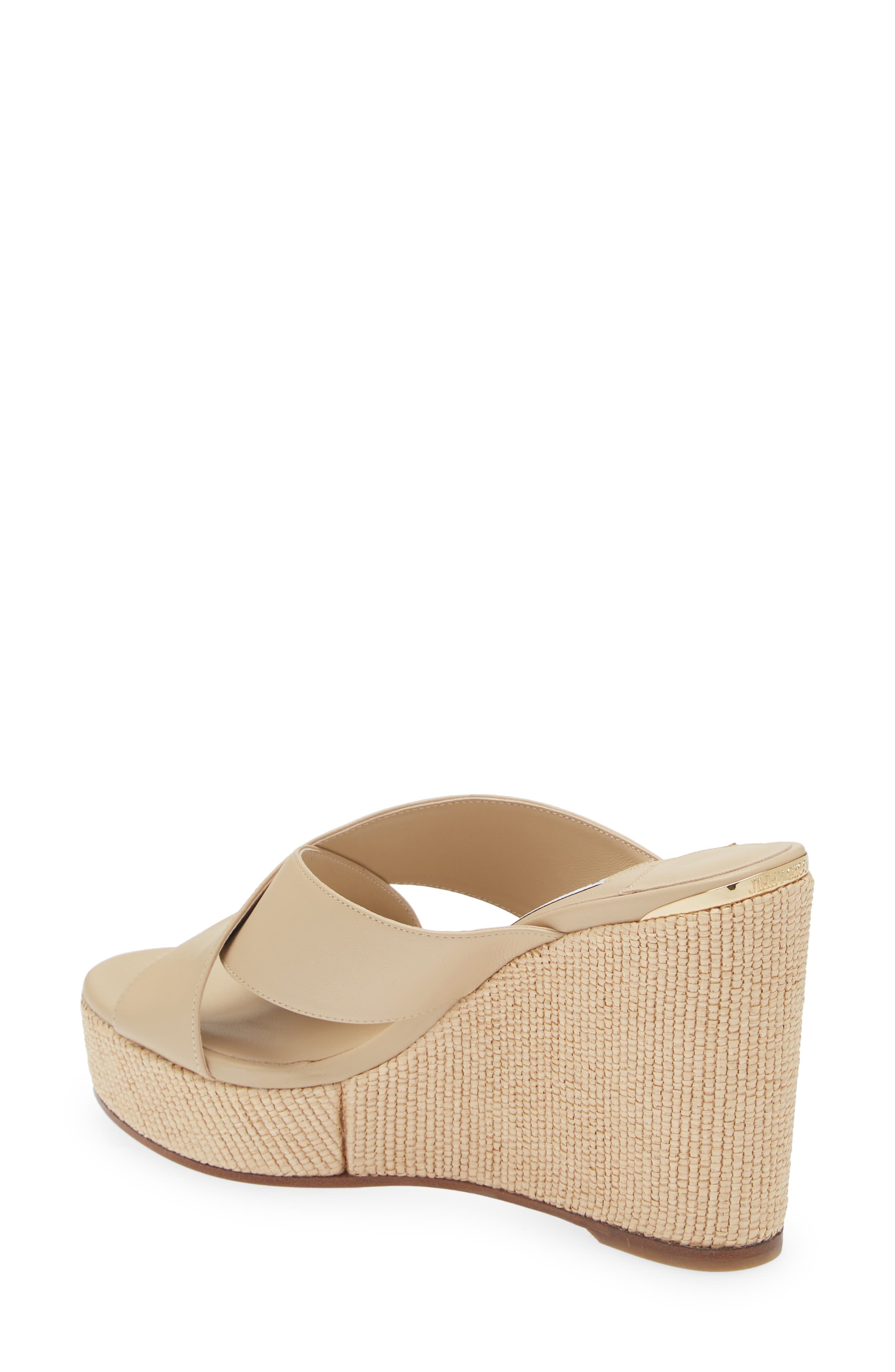 Jimmy Choo Dovina Espadrille Platform Wedge, Alternate, color, 