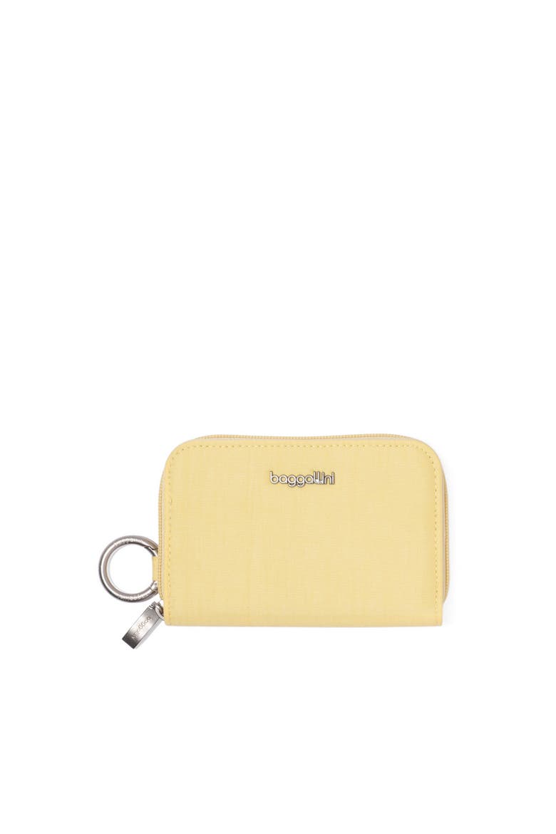 Deluxe Card Case, Main, color, BUTTER YELLOW