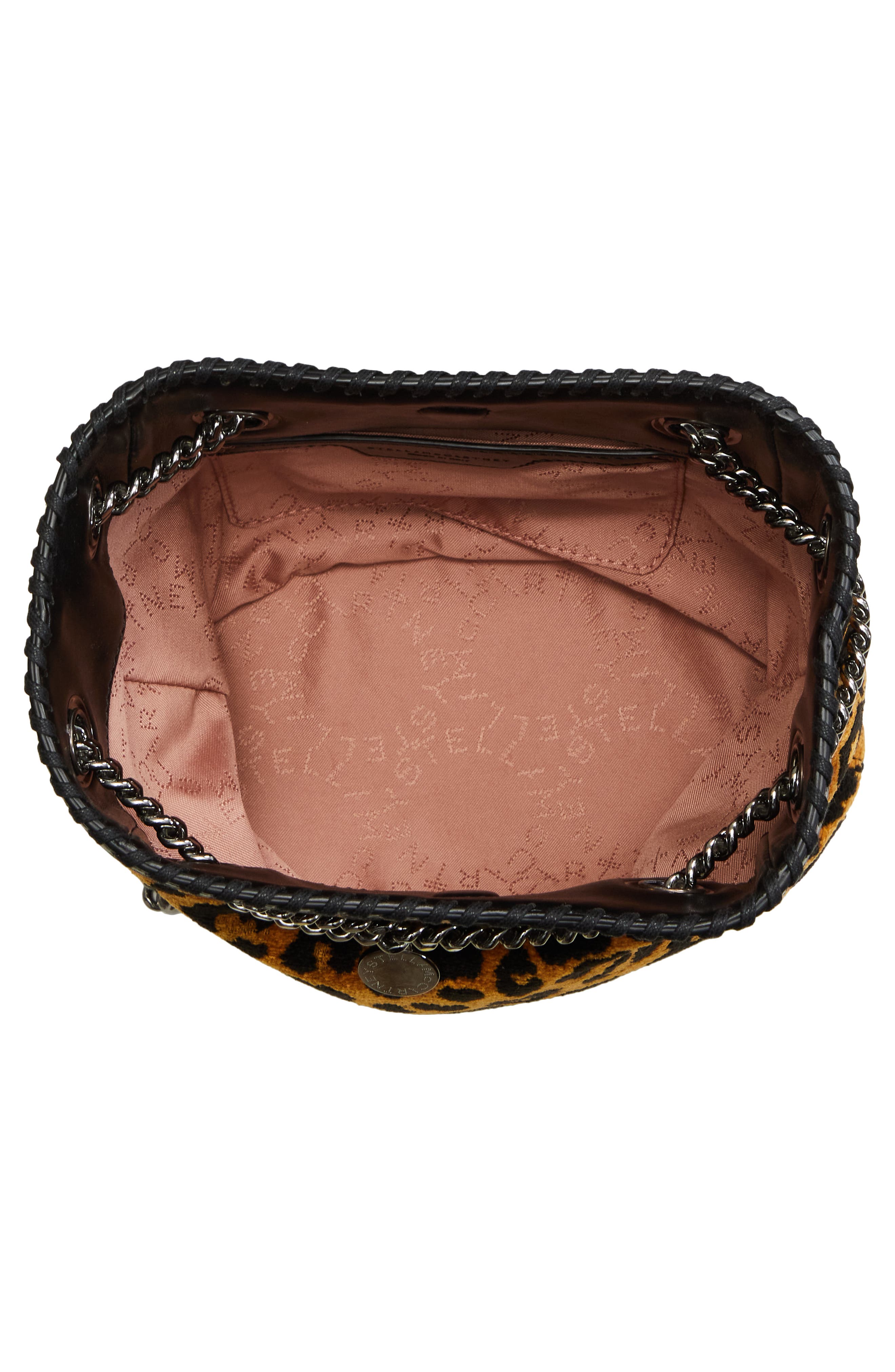 Falabella Leopard Print Bucket Bag, Alternate, color, LEOPARD