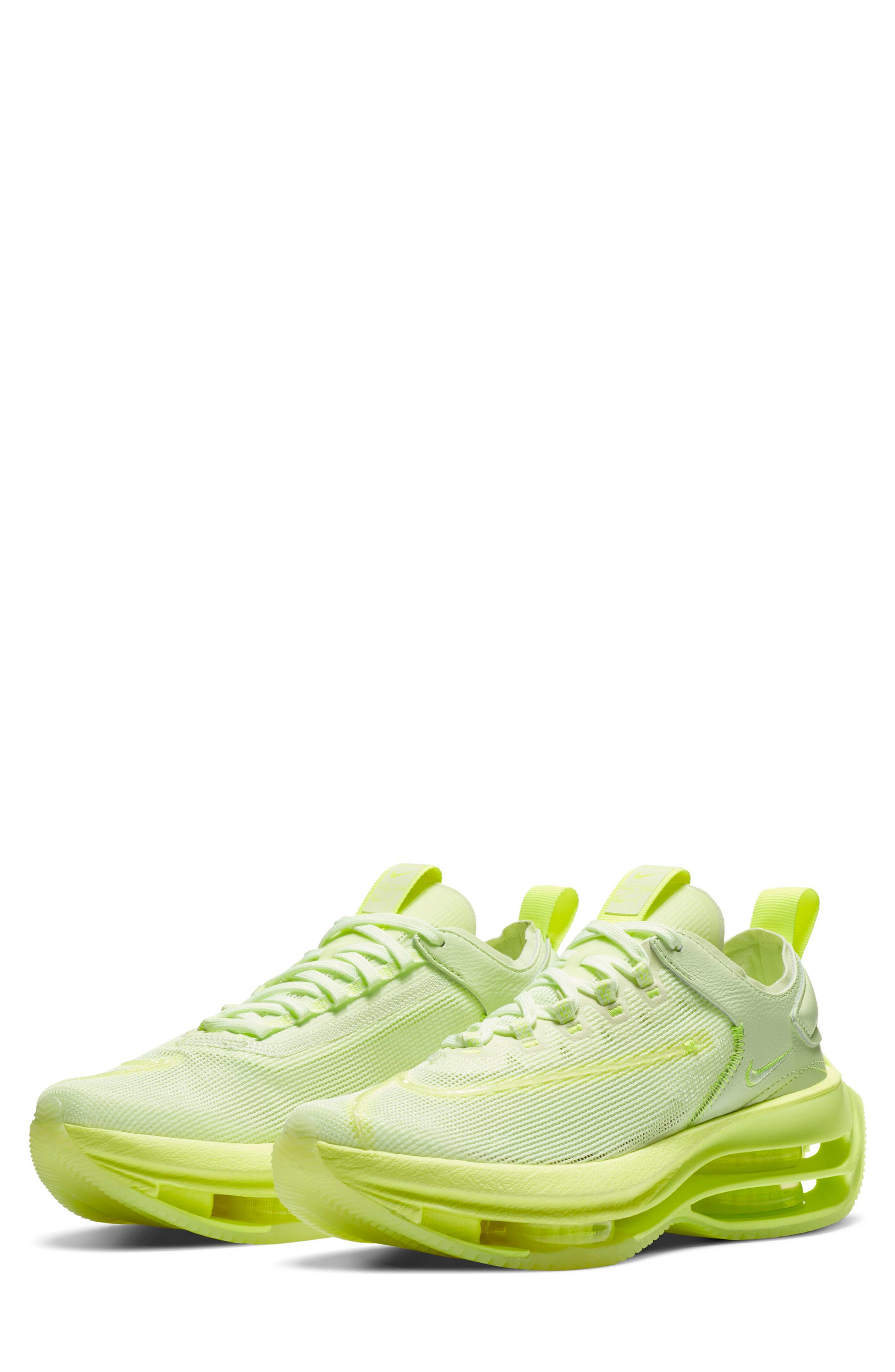 Zoom Double Stacked Sneaker, Main, color, VOLT/ VOLT/ BARELY VOLT