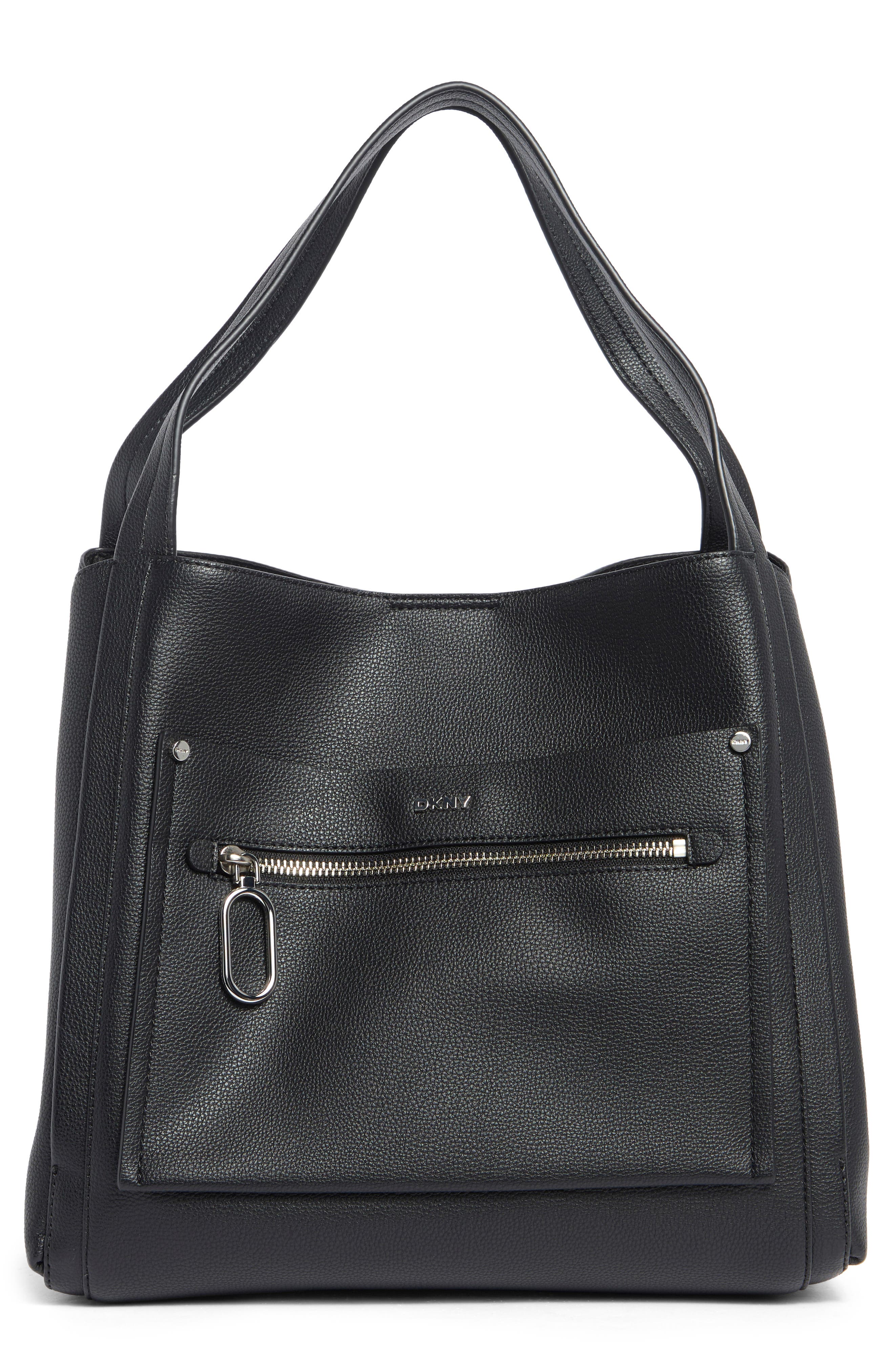 DKNY Nala Faux Leather Hobo Bag