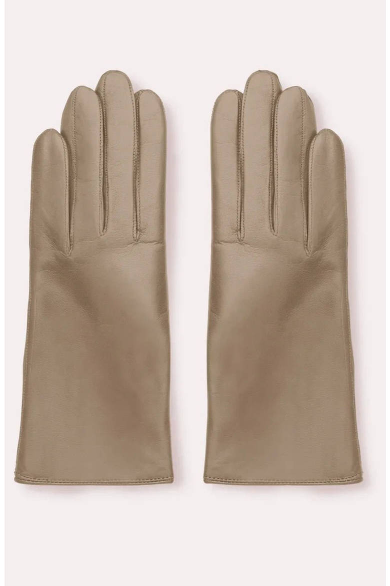 Classic Kelly Leather Cashmere Lined Gloves, Alternate, color, Nude
