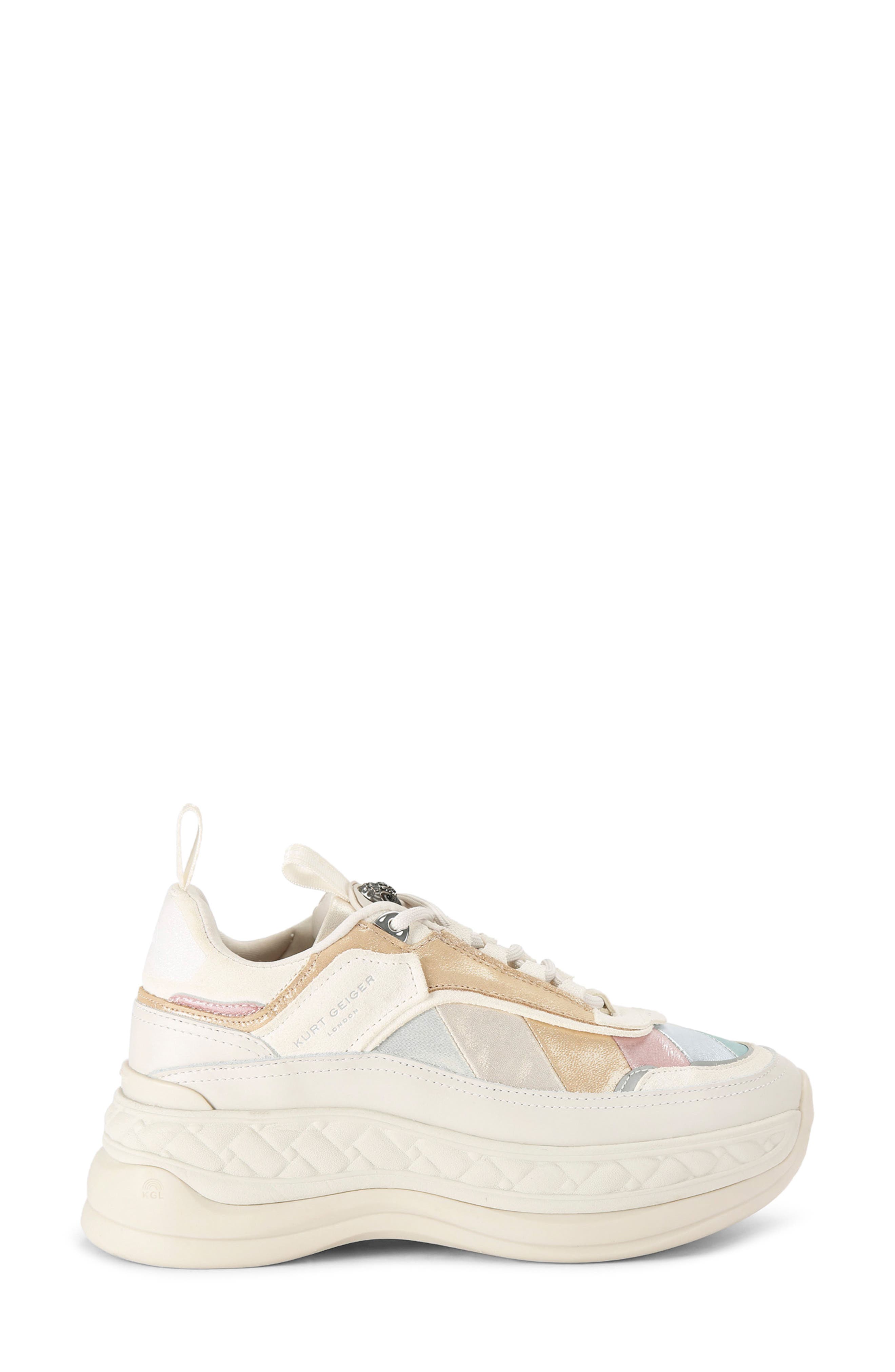 Kurt Geiger London Kensington Pump Platform Sneaker, Alternate, color, 