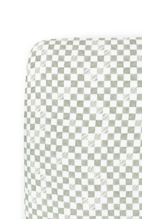 Organic Cotton Muslin Crib Sheet
