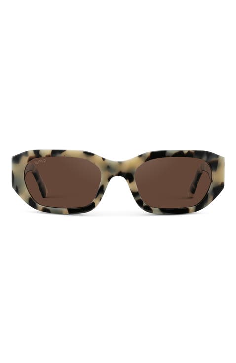 London - 54mm Rectangular Polarized Sunglasses