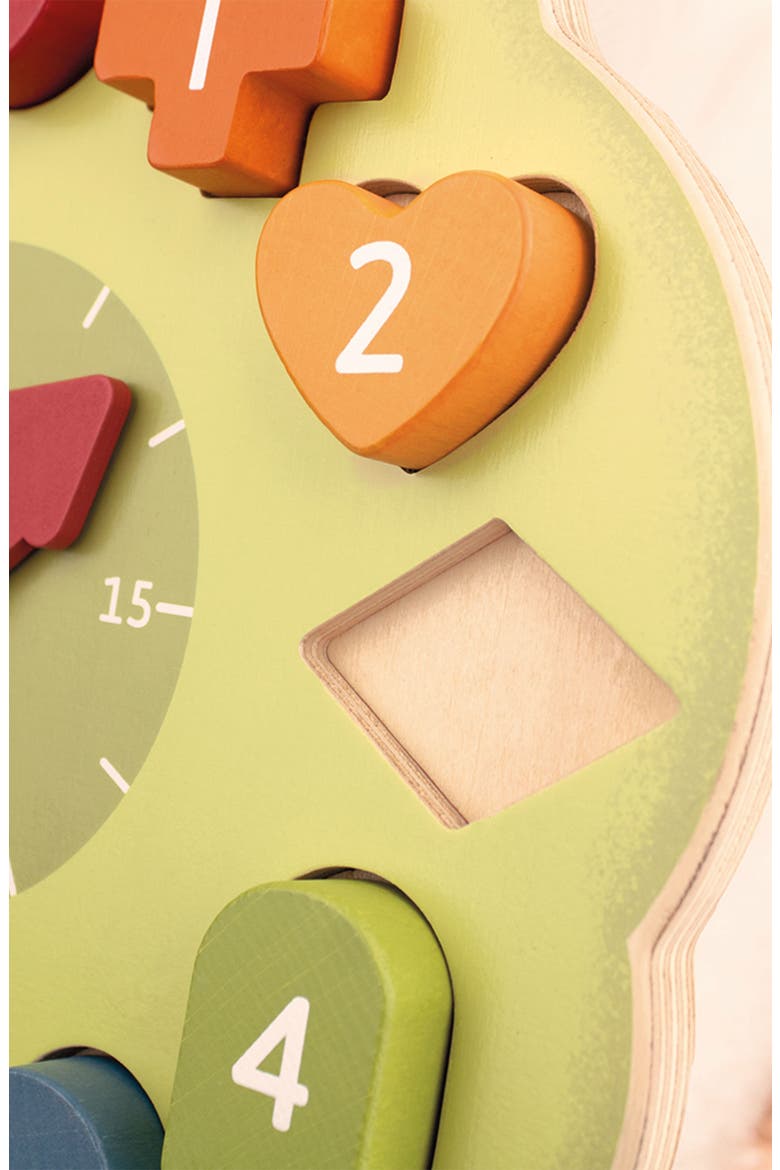 Wonder Tree Shape Sorting Clock, Alternate, color, Multi / Green