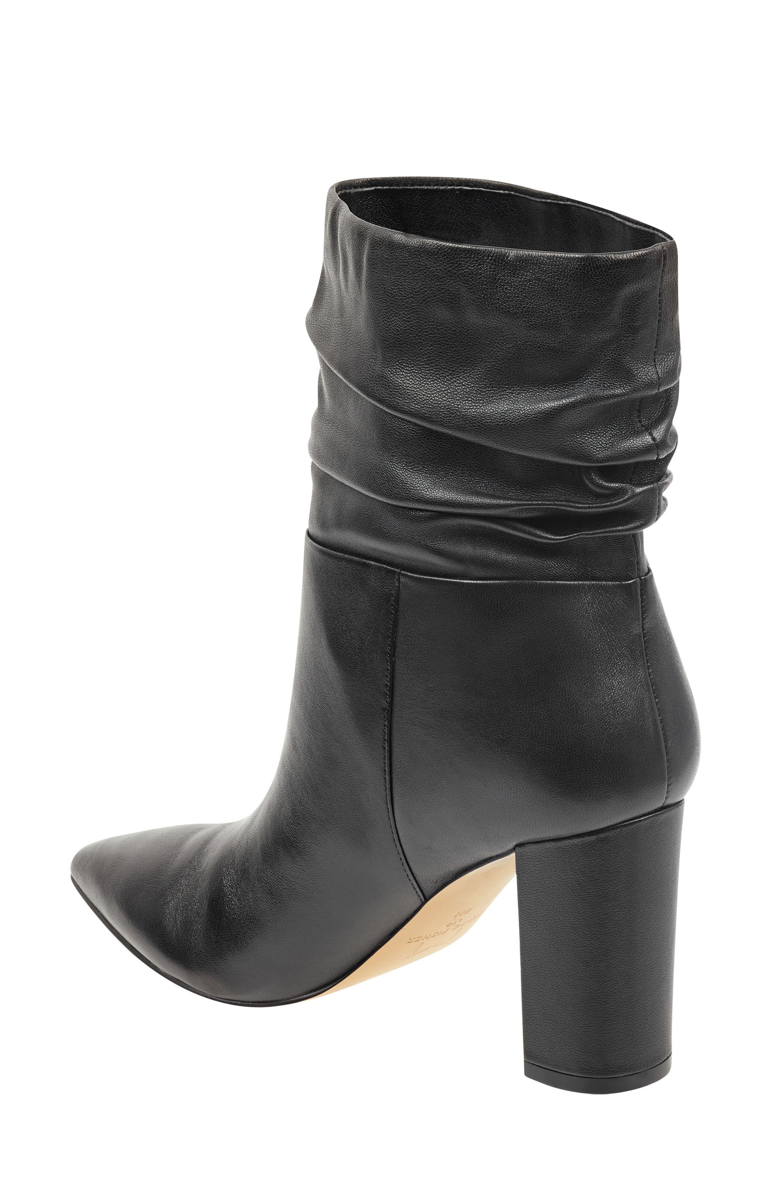Unana Bootie, Alternate, color, BLACK LEATHER