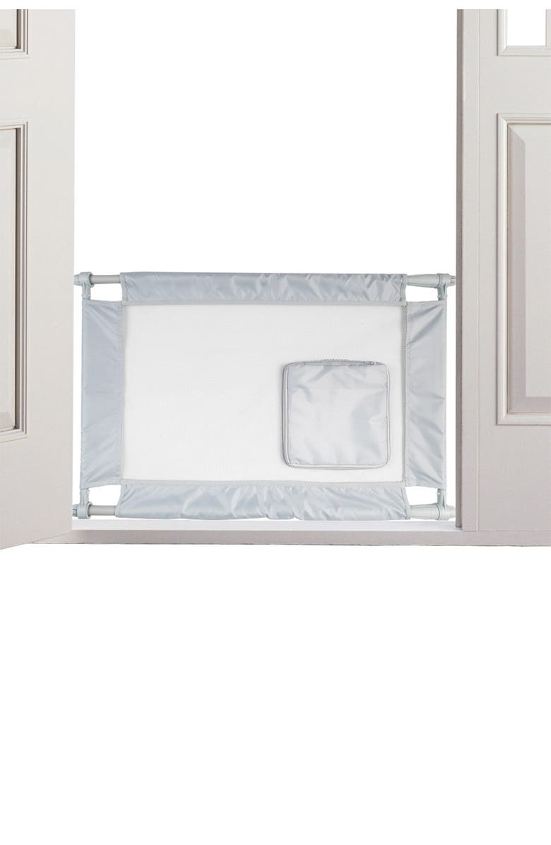 PETKIT Grey Porta-Gate Travel Collapsible & Adjustable Folding Pet Cat Dog Gate, Alternate, color,