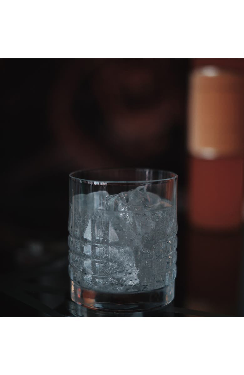 Luigi Bormioli Mixology Charme Set of 4 Double Old Fashioned Glasses, Alternate, color,