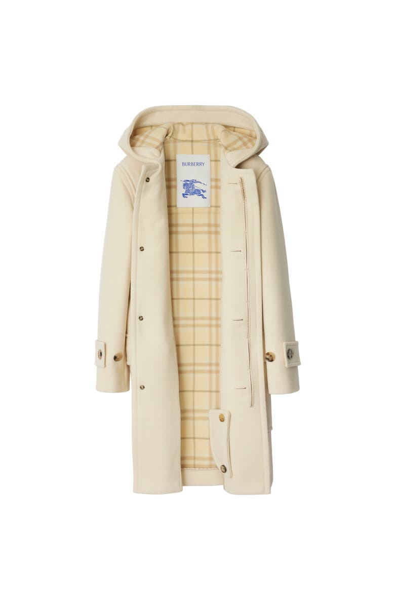 Burberry Wool Cashmere Duffle Coat, Alternate, color,