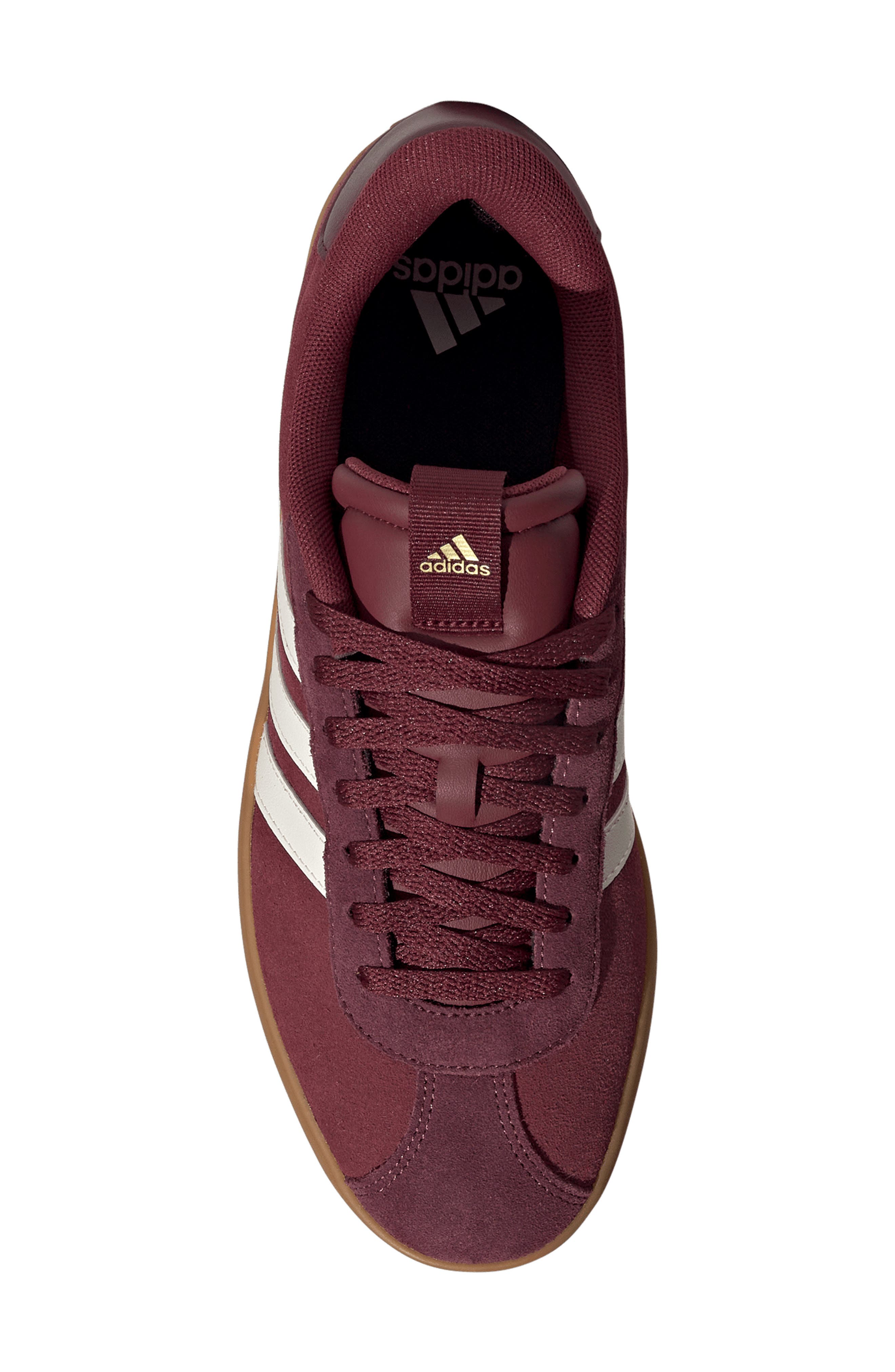 adidas VL Court 3.0 Sneaker, Alternate, color, Shadow Red/ Off White/ Maroon