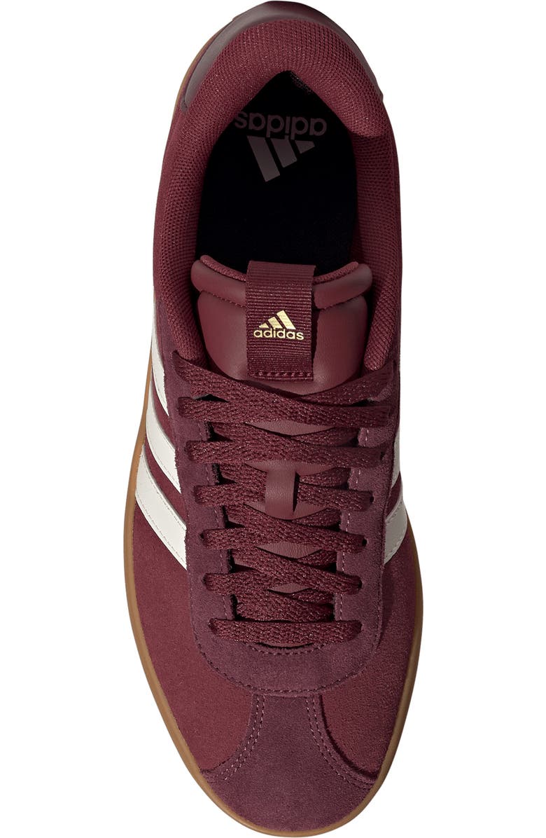 adidas VL Court 3.0 Sneaker, Alternate, color, Shadow Red/ Off White/ Maroon