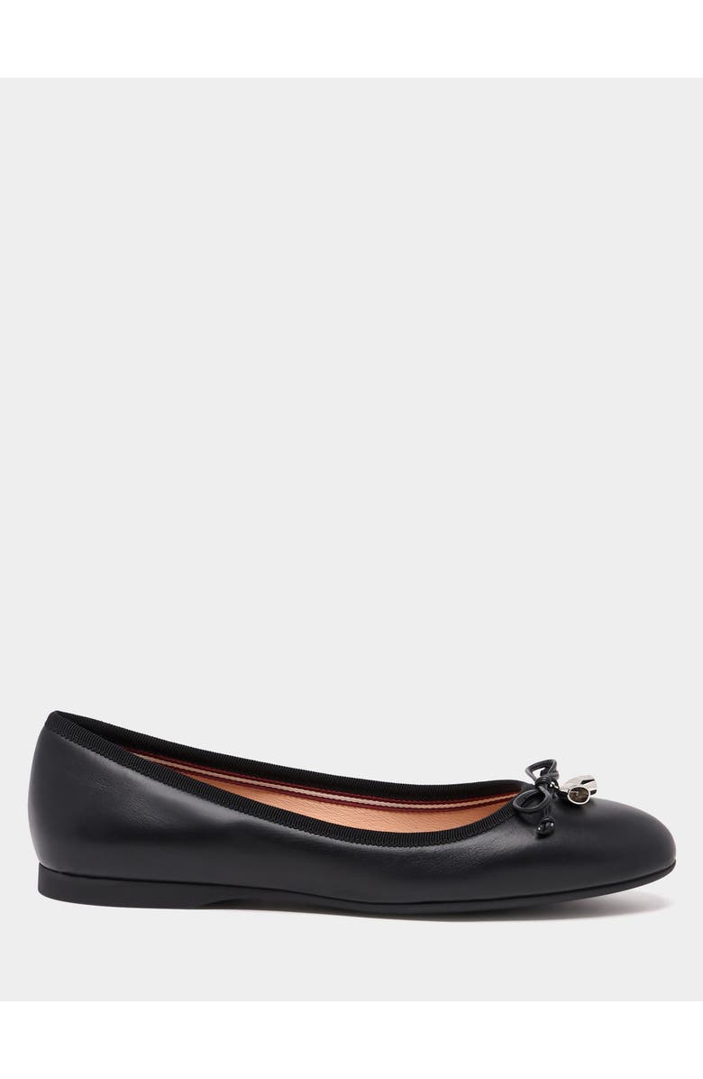 Bally Calf Leather Ysla Ballet Flat, Main, color,