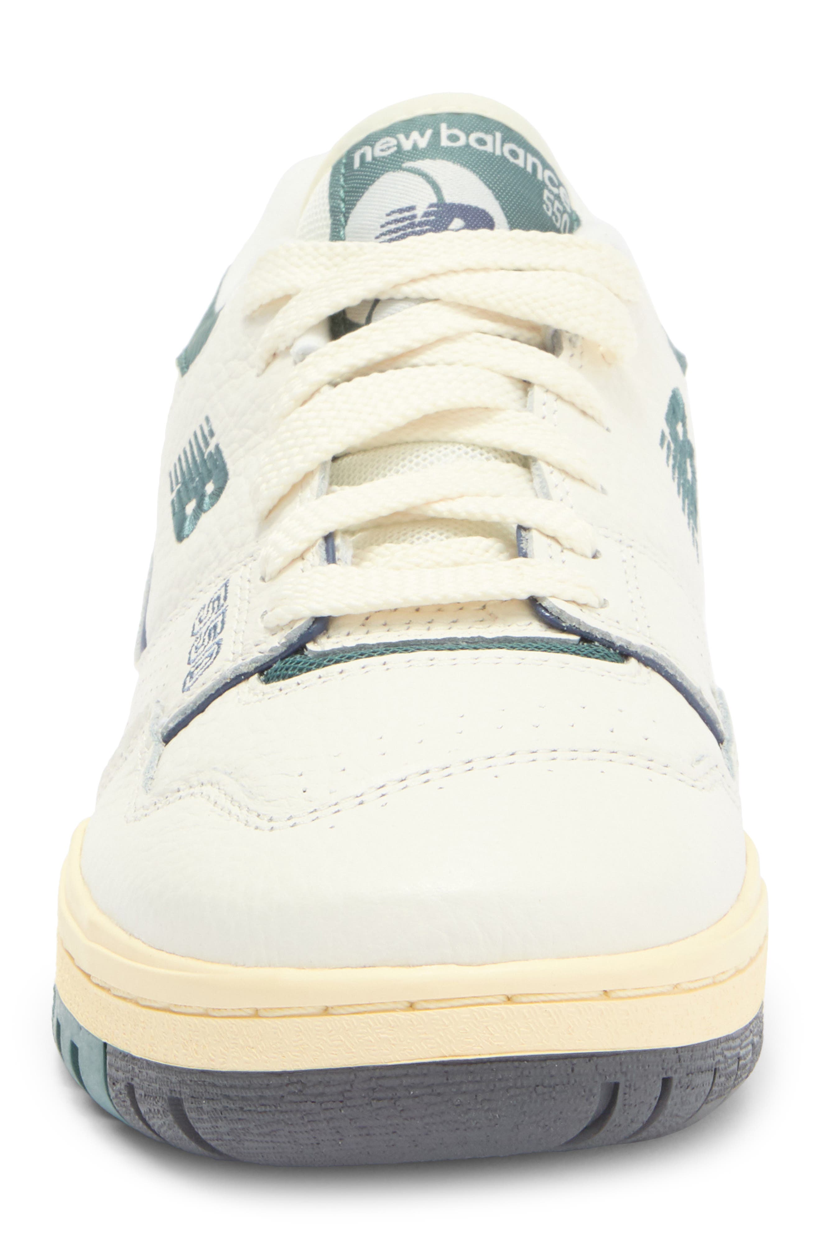 New Balance 550 Basketball Sneaker, Alternate, color, Sea Salt/ New Spruce