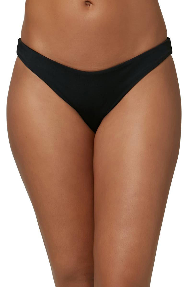 O'Neill Rockley Saltwater Solid Bikini Bottoms, Main, color, 