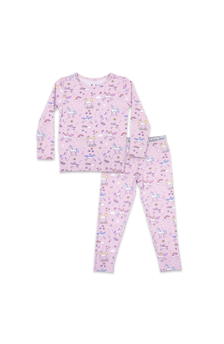 Bellabu Bear Kids' Enchanted Unicorn Set of 2 Piece Pajamas, Main, color, Enchanted Unicorn