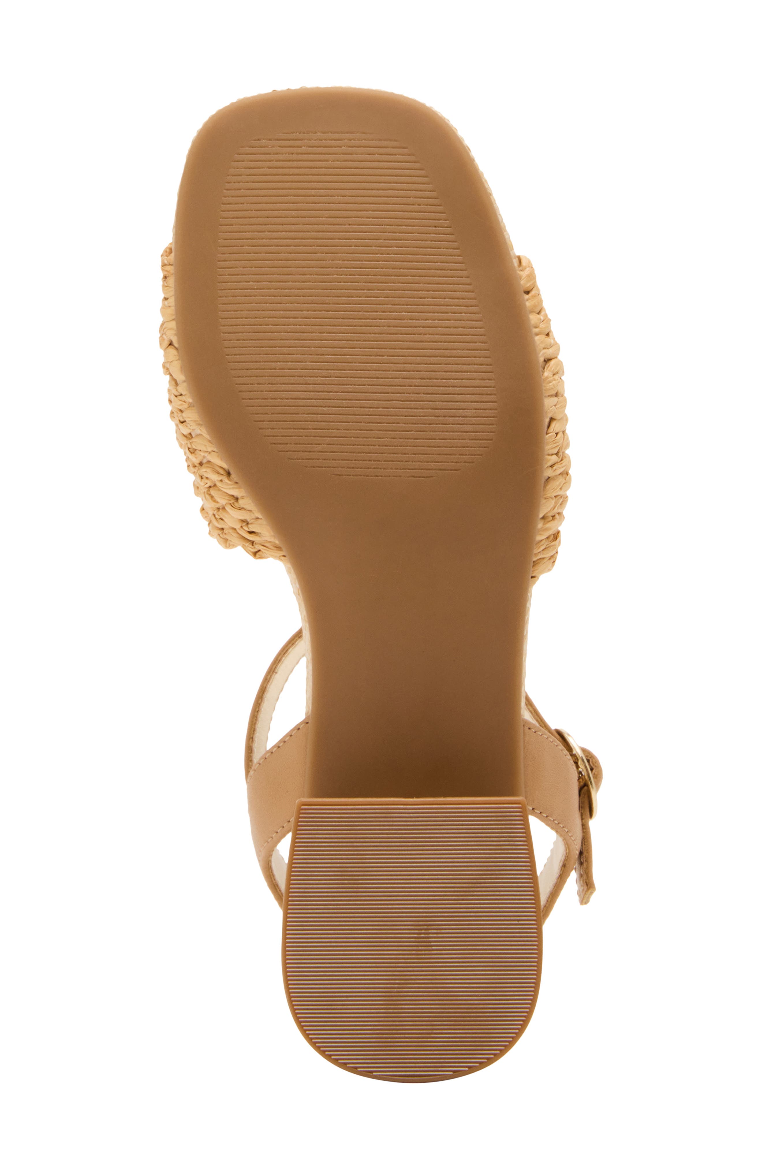 Steve Madden Kids' Jgolden Ankle Strap Sandal, Alternate, color, Natural Raffia