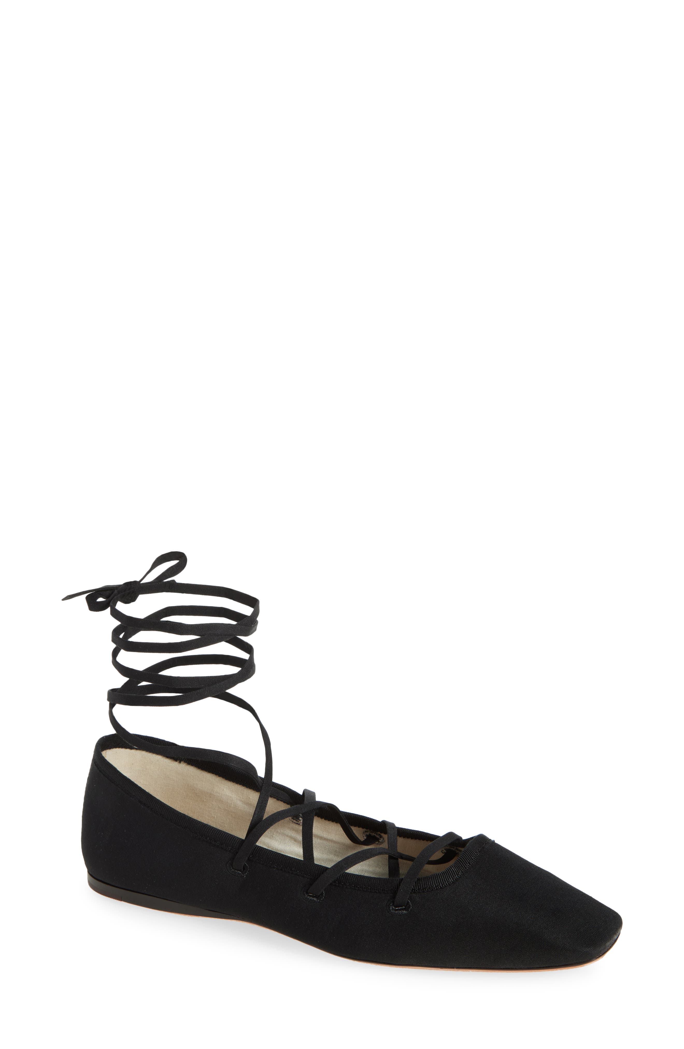 Loeffler Randall Louisa Ankle Wrap Ballet Flat