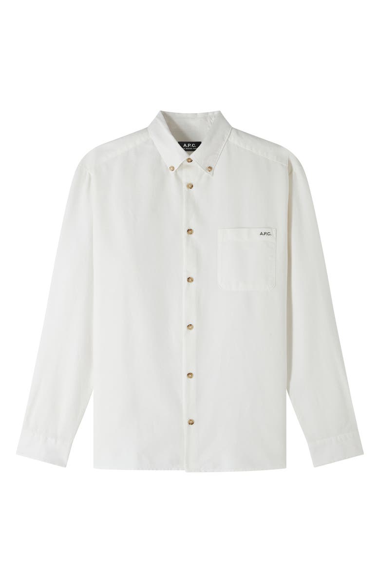 A.P.C. Mateo Oversize Button-Down Shirt, Alternate, color,
