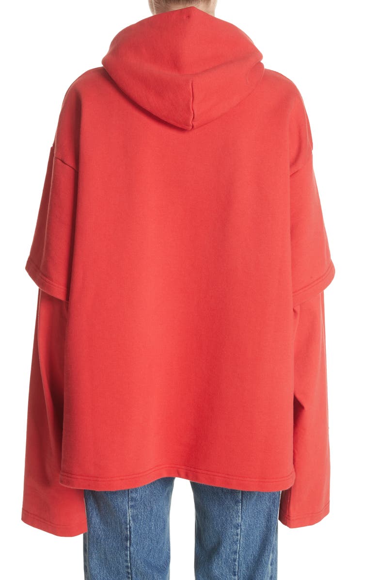 VETEMENTS Tommy Hilfiger Double Sleeve Hoodie, Alternate, color,