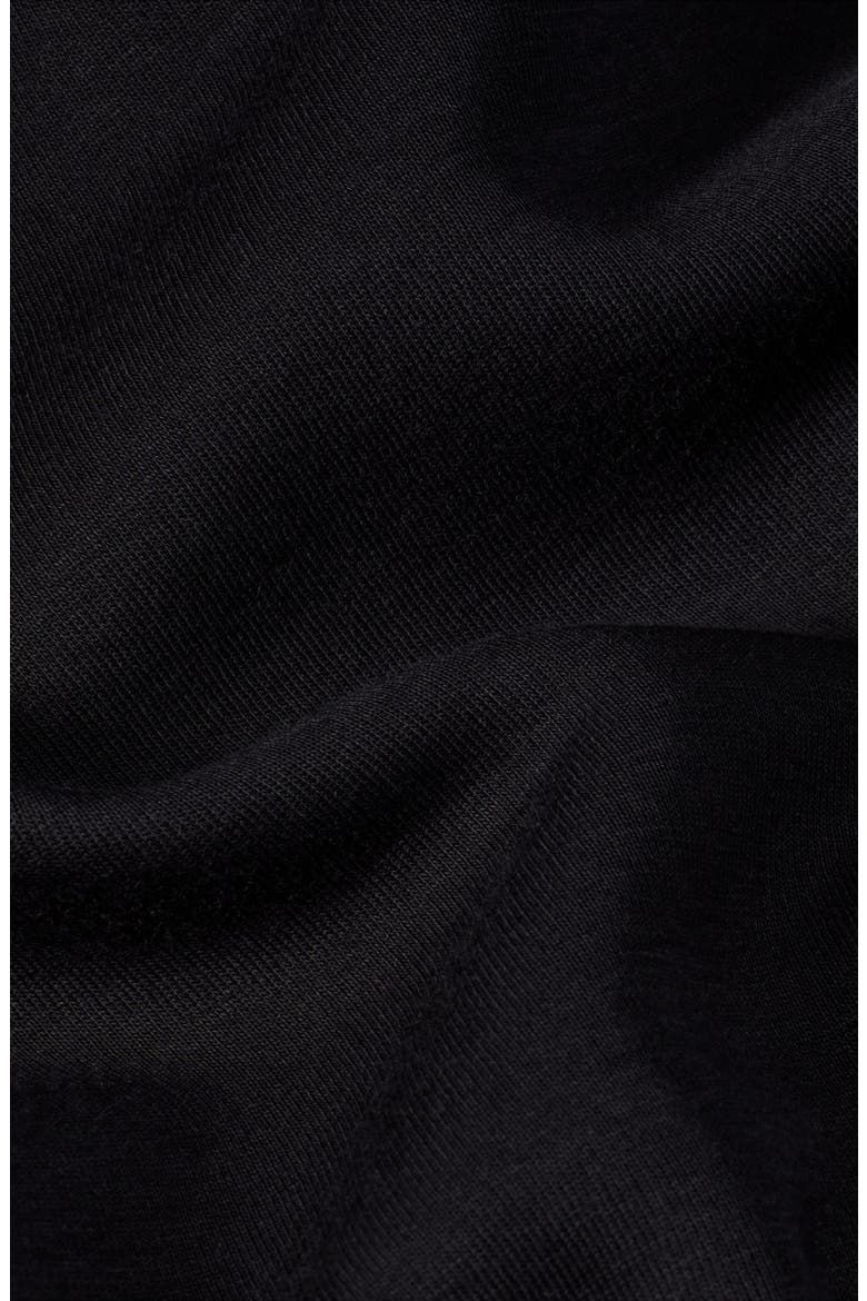 Sportswear Oversize Tech Scuba Knit Duster, Alternate, color, BLACK/ BLACK