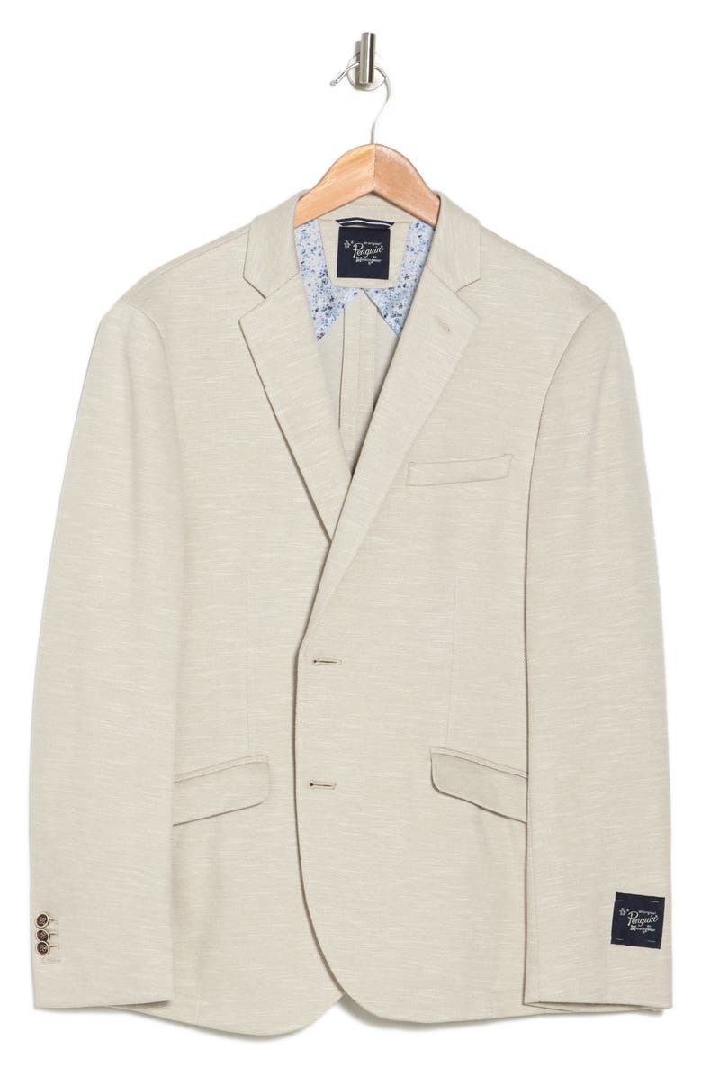 Original Penguin Textured Tec Knit Blazer, Alternate, color,