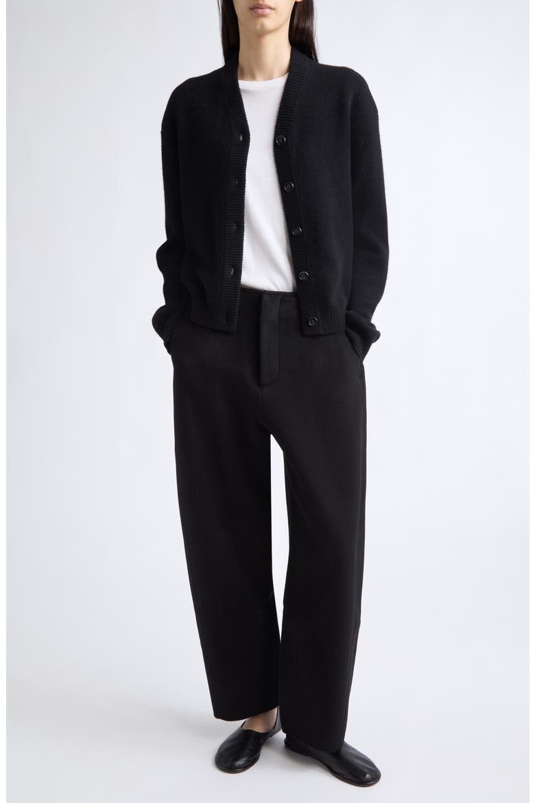 Jorun Cashmere Cardigan, Alternate, color, BLACK