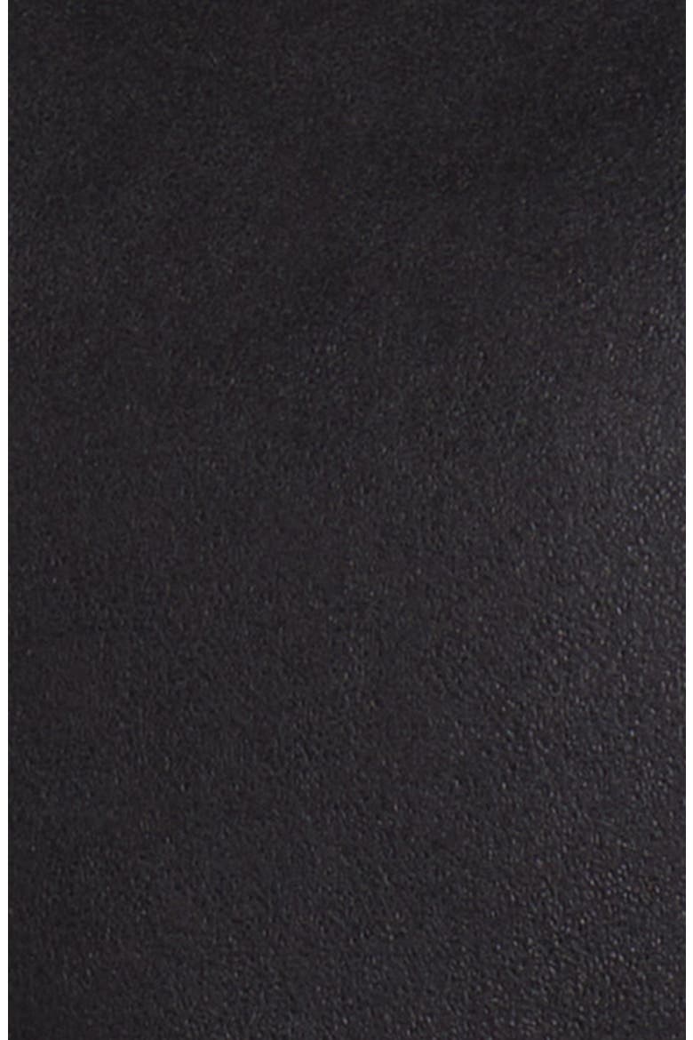 Norris Faux Suede Blazer, Alternate, color, BLACK