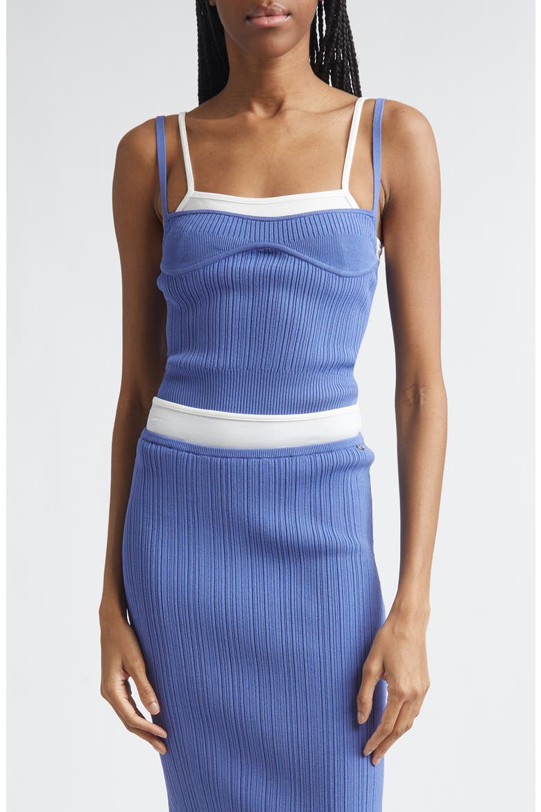 M-Zarrina Layered Tank, Main, color, BLUE STAR