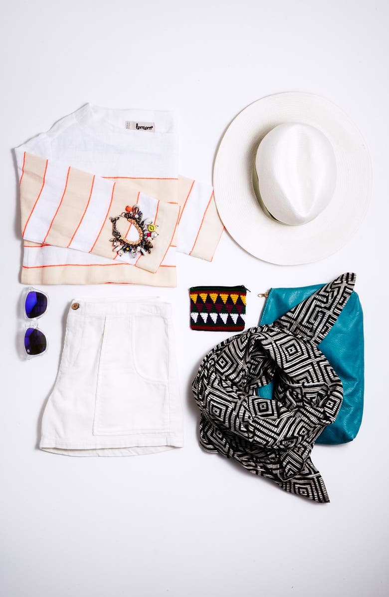 lemlem 'Bara' Smocked Top, Alternate, color, 