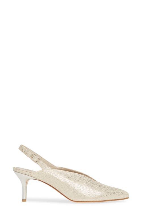 Amalfi By Rangoni Pinerolo Slingback Pump In Neutral