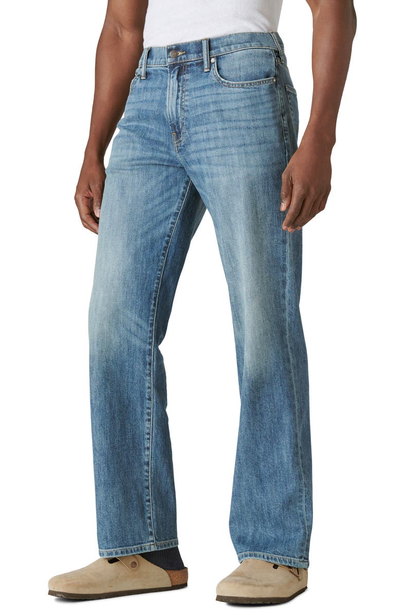 Lucky Brand 181 Relaxed Straight Leg Jeans, Alternate, color, Candon