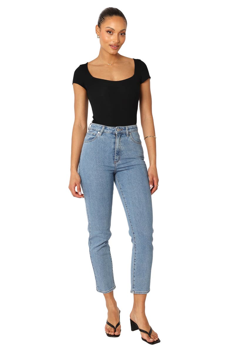 Petal & Pup Natalie Bodysuit, Alternate, color, Black