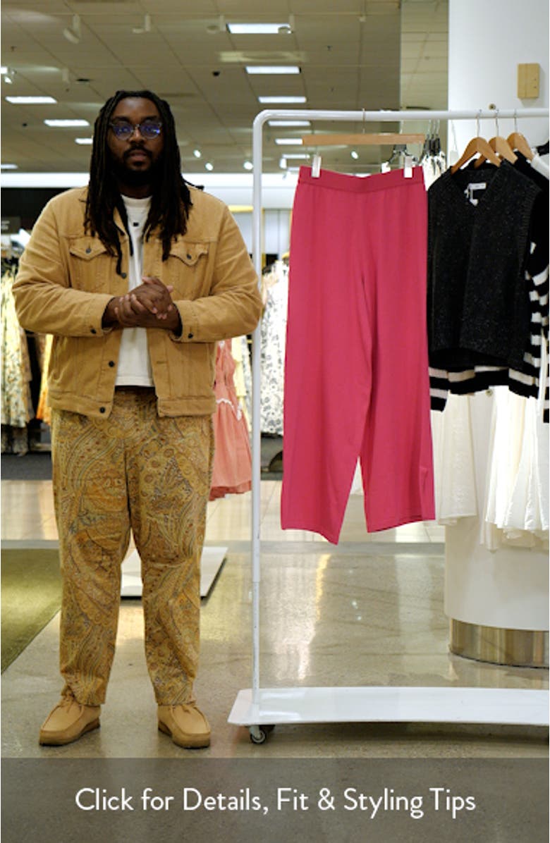 Loungewear Knit Pants, sales video thumbnail