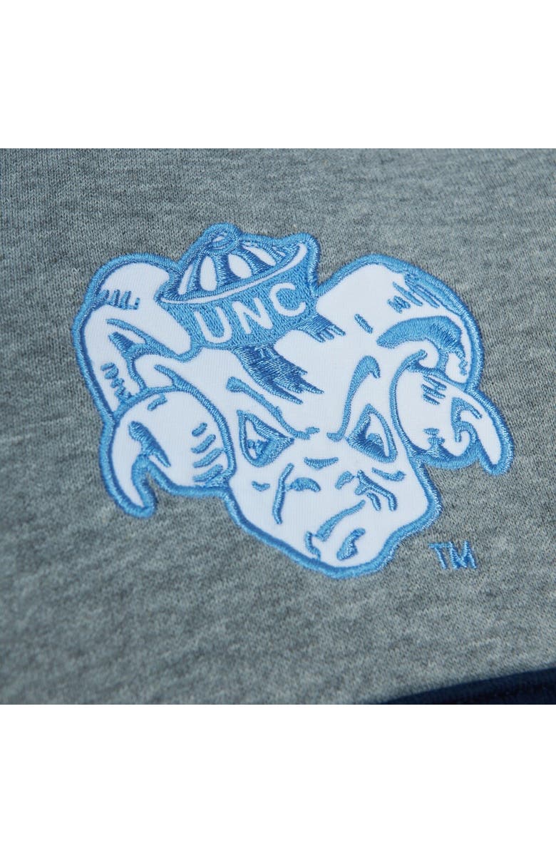Mitchell & Ness Men's Mitchell & Ness Light Blue North Carolina Tar Heels Head Coach Pullover Hoodie, Alternate, color, Light Blue
